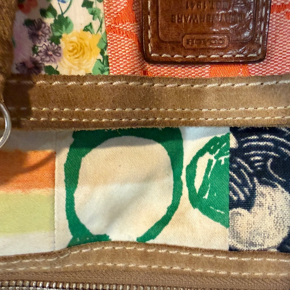 Coach Patchwork purse - image 4